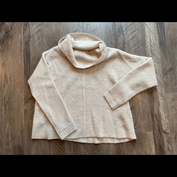 Eileen Fisher Wool/Yak/Alpaca Ribbed Sweater - Picture 2 of 9